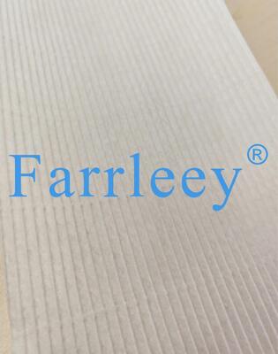 Qualität  High Wet Strength PTFE Membrane Media Gas Turbine Filter Paper with Corrugated Polyester and E10 to H13 Filtration Efficiency usine