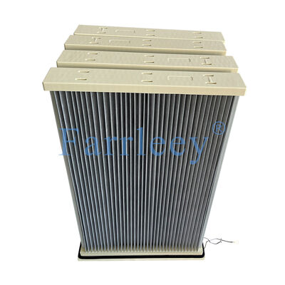 Qualität Trumpf Laserstaubsammelfilter mit antistatischem Design, 99,95% Wirksamkeit und PTFE-beschichteten Polyestermedien usine